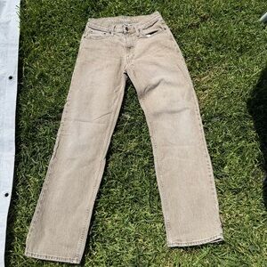 Goodfellow & Co Men's Beige Straight Jeans